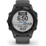 Часы GARMIN FENIX 6 PRO SOLAR BLACK WITH SLATE GRAY BAND 010-02410-11